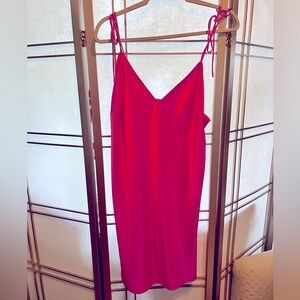 Victorias Secret Fuchsia Spaghetti Strap Dress
